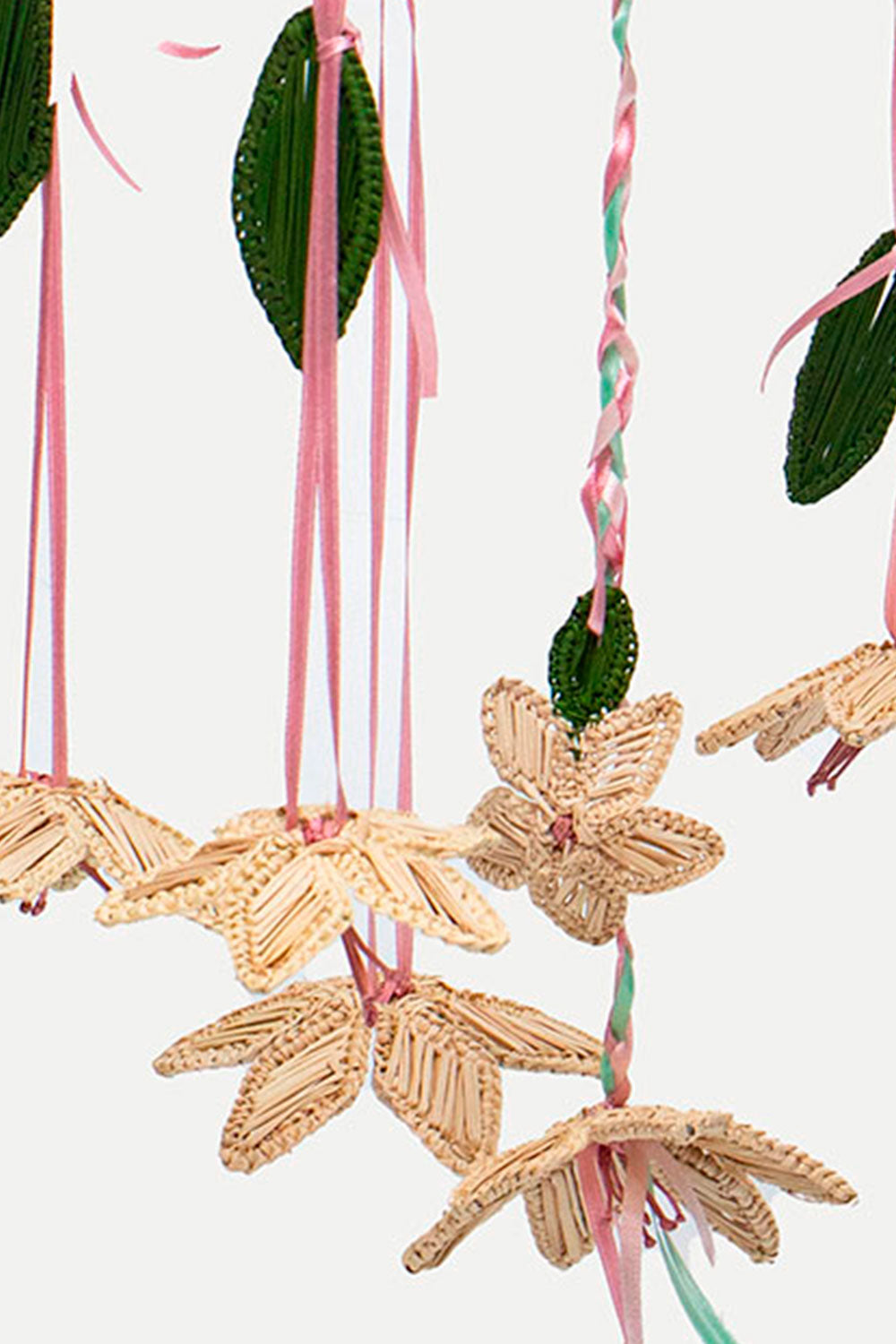 CRIB MOBILE FLOWERS