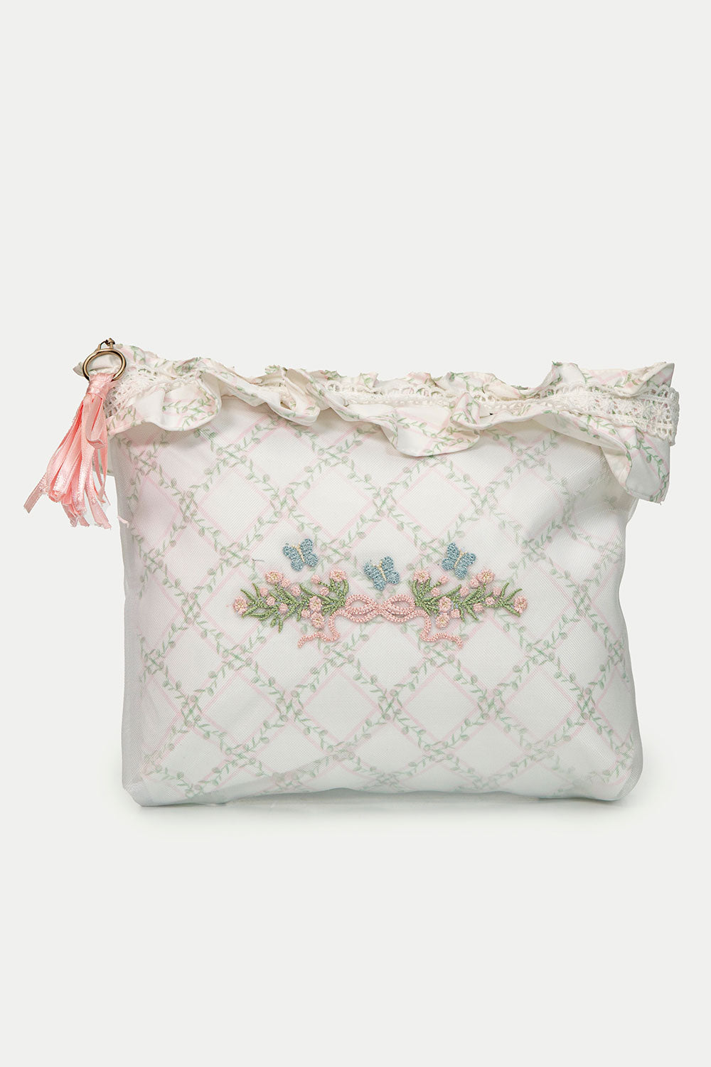 BUTTERFLY TRAVEL ORGANIZER X2 TREILLAGE BABY ROSE