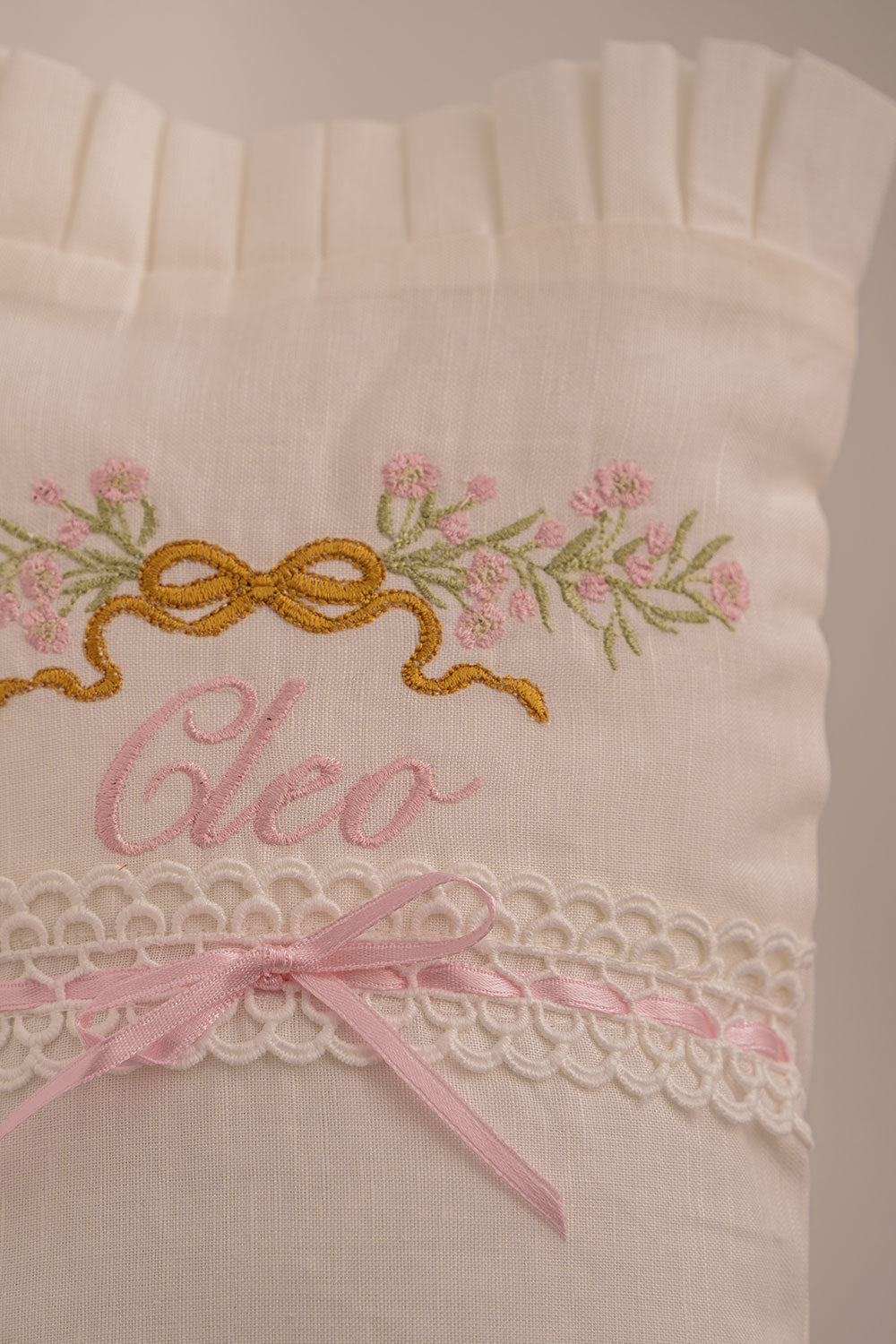 Almohada Baby Lazos