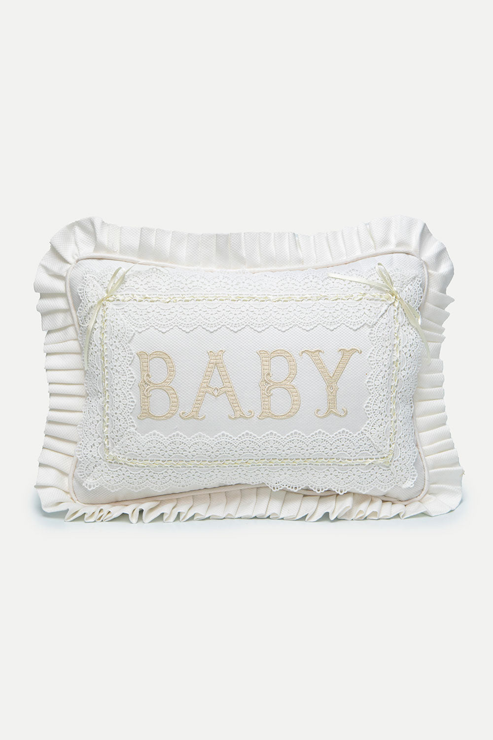 COTTON PIQUE PILLOW