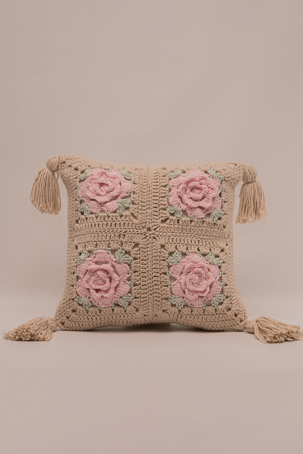 Cojín Tejido Roses Mini