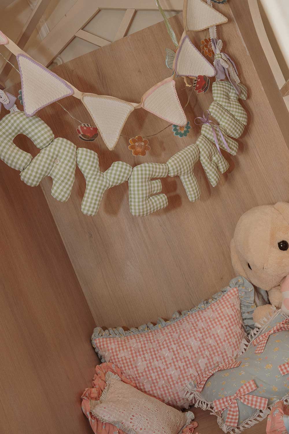 Banderines En Crochet Girl