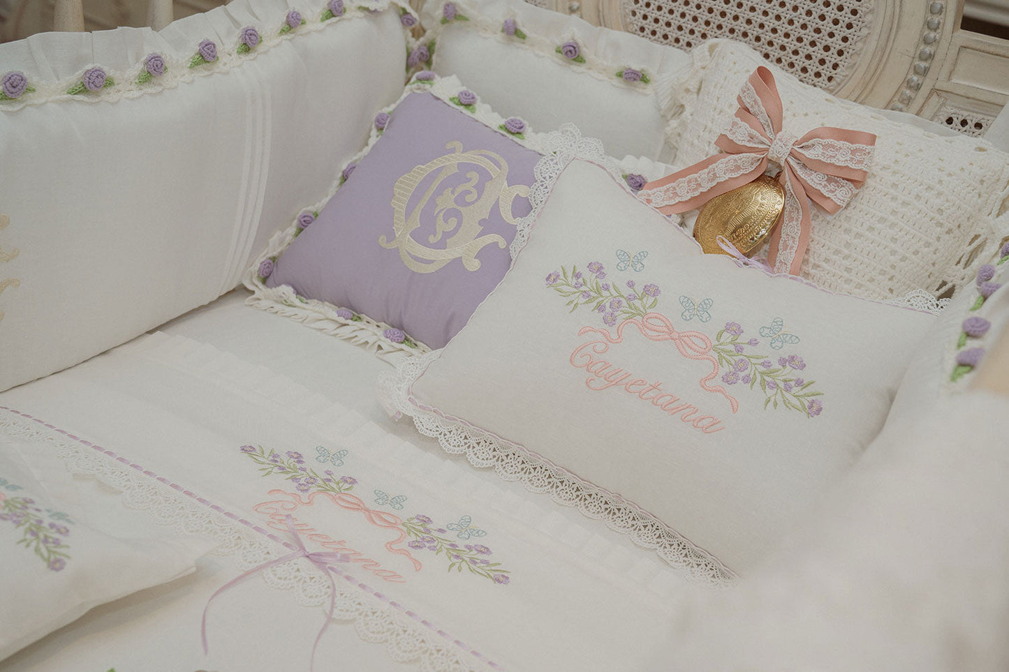 Cojín Baby Mediano Floral