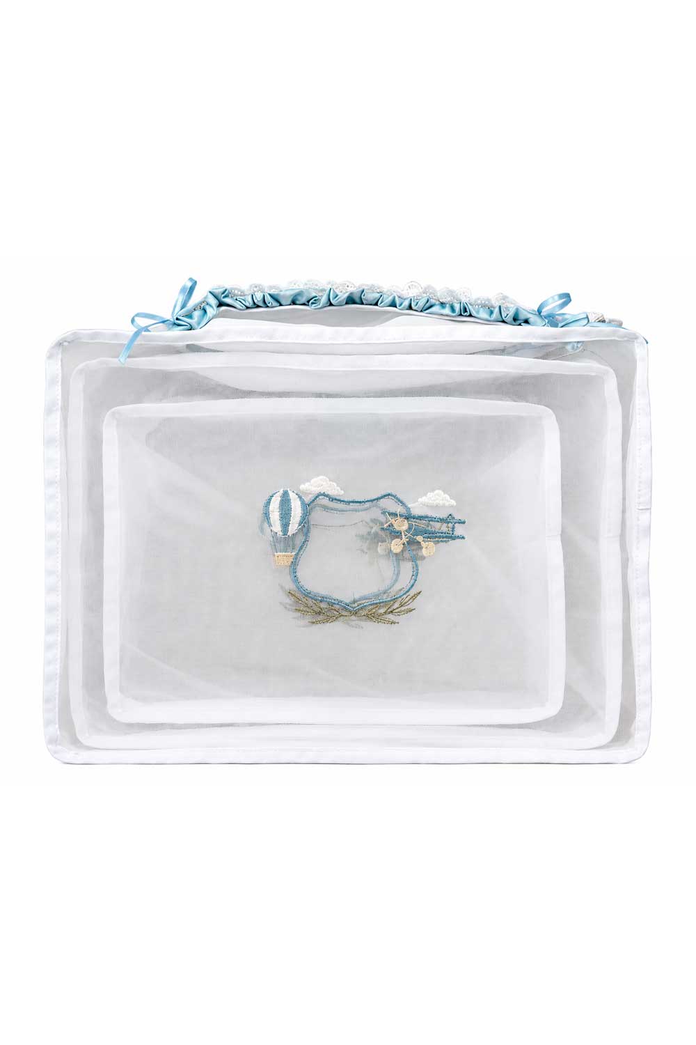 DIAMANT BABY BLUE TRAVEL ORGANIZER SET X3