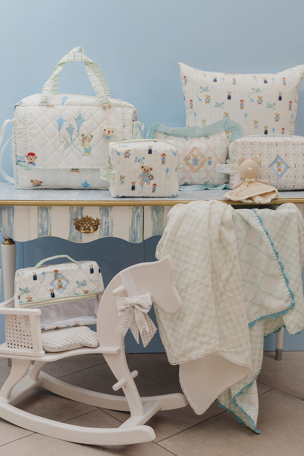 COJÍN MEDIANO PLAYTIME BEARS