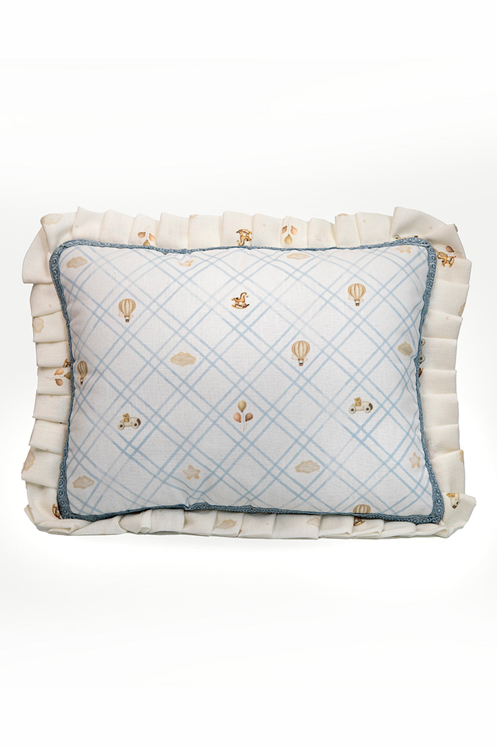 SMALL PILLOW TREILLAGE GIBIER