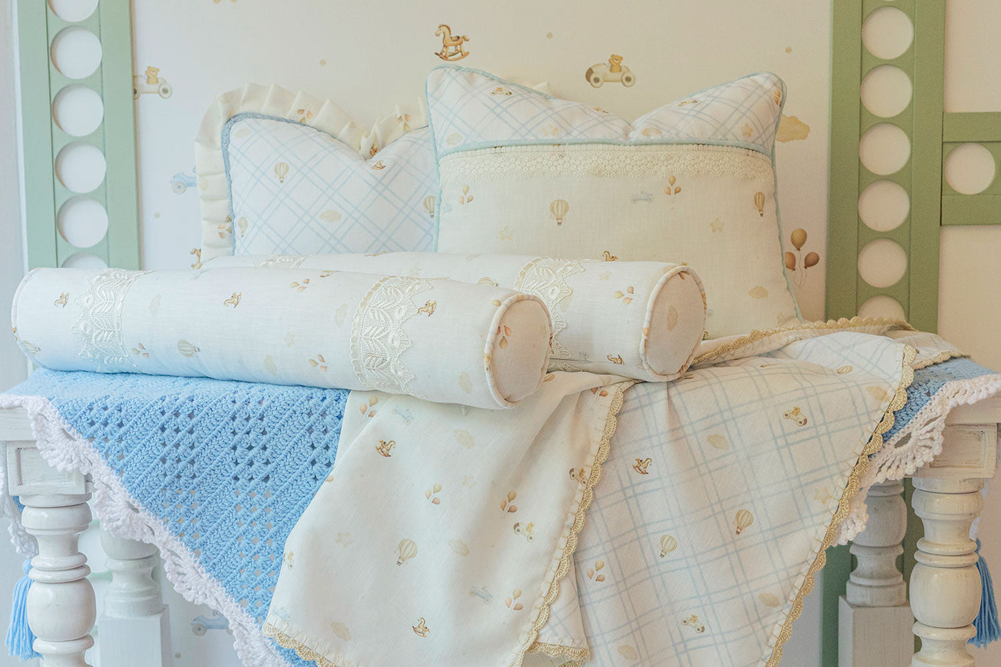 GIBIER BLANKET AND CROCHET