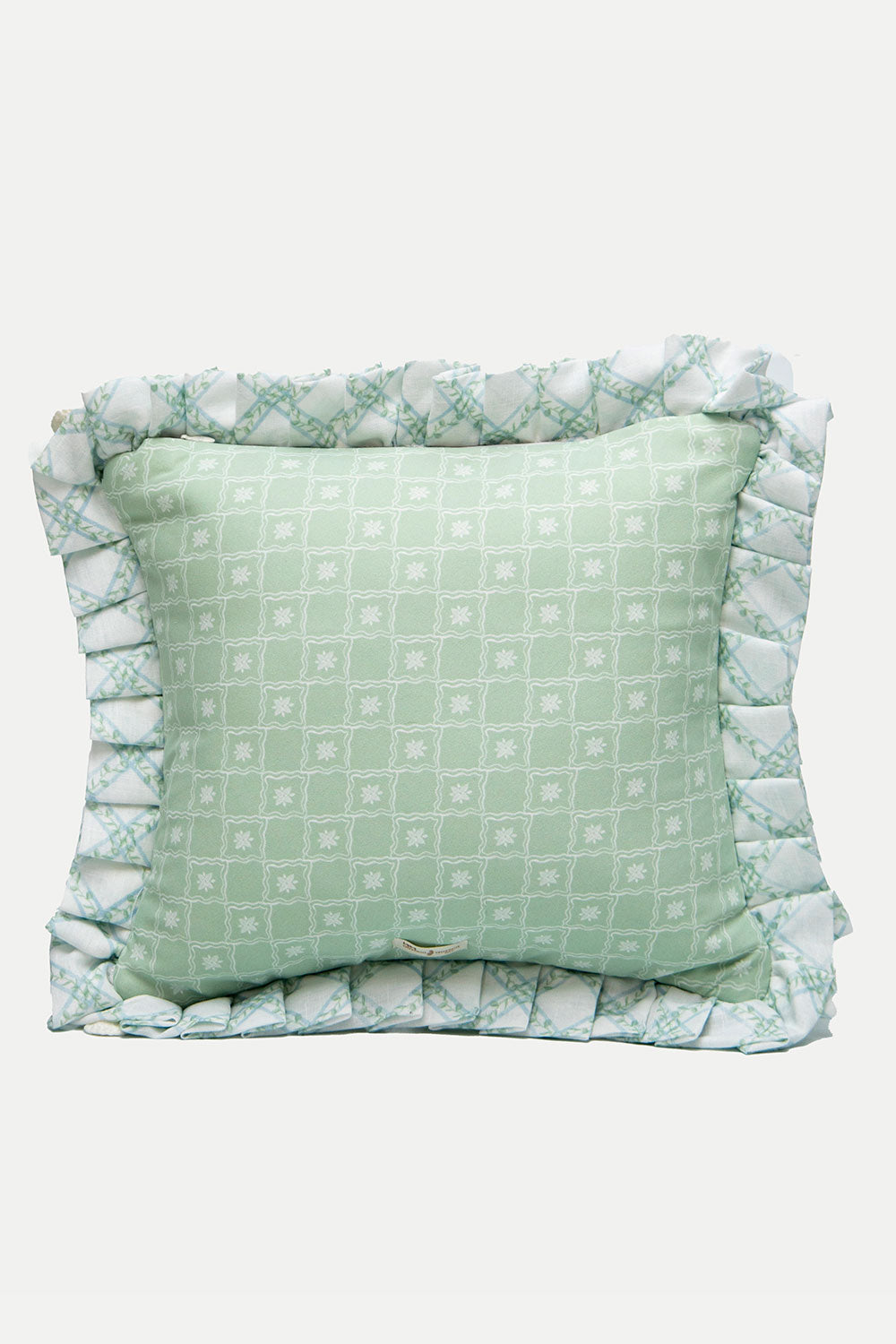 SMALL PILLOW DIAMANT SAGE