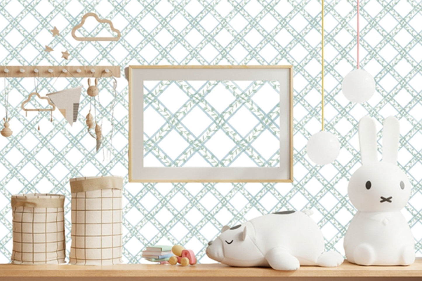 WALLPAPER PEINTURES BABY BLUE