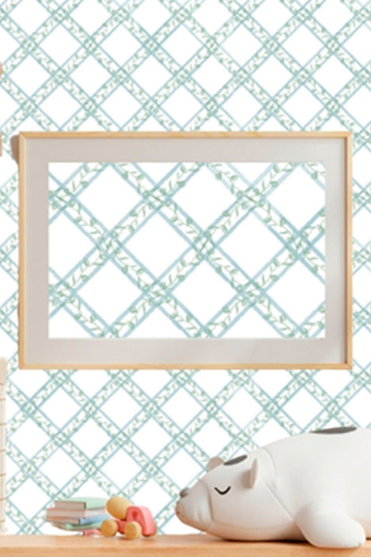 WALLPAPER PEINTURES BABY BLUE
