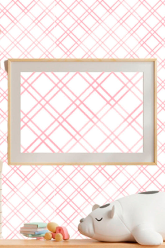 WALLPAPER PEINTURES BABY PINK