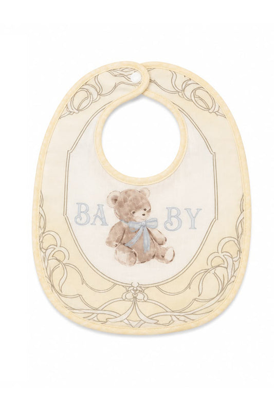 BABY ROYALE YELLOW HEIRLOOM BIB SET