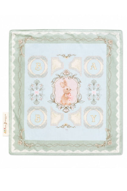 BABY ROYALE BUNNY HEIRLOOM BIB SET