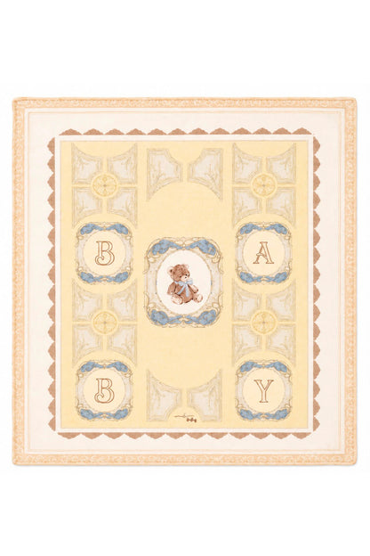 BABY ROYALE YELLOW HEIRLOOM SWADDLE