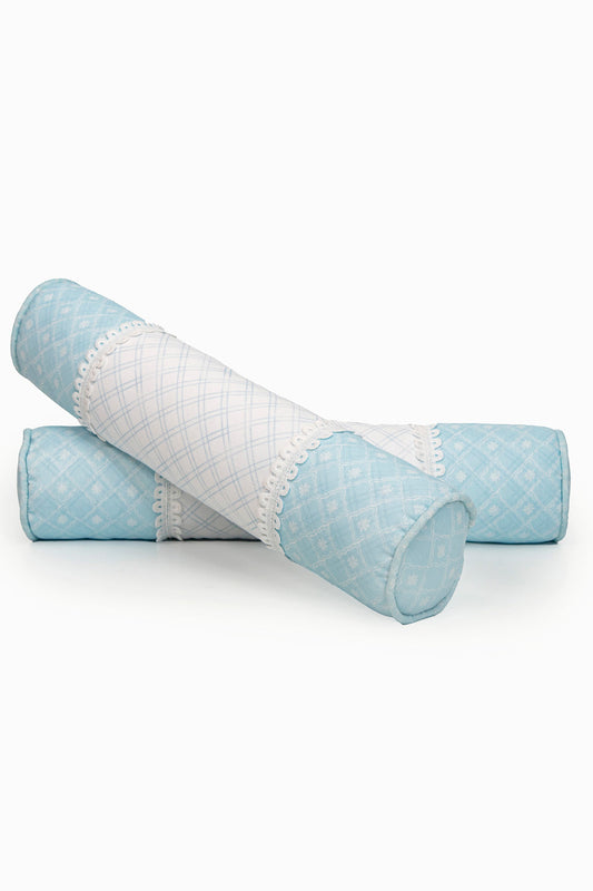 BOLSTERS PEINTURES AND DIAMANT BABY BLUE