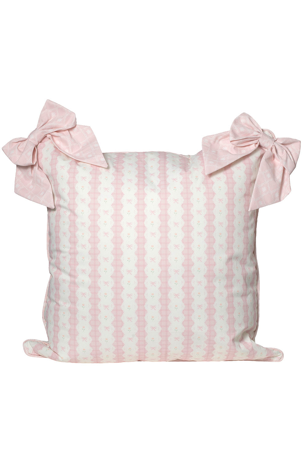 COJÍN GRANDE BOW GARDEN LACE