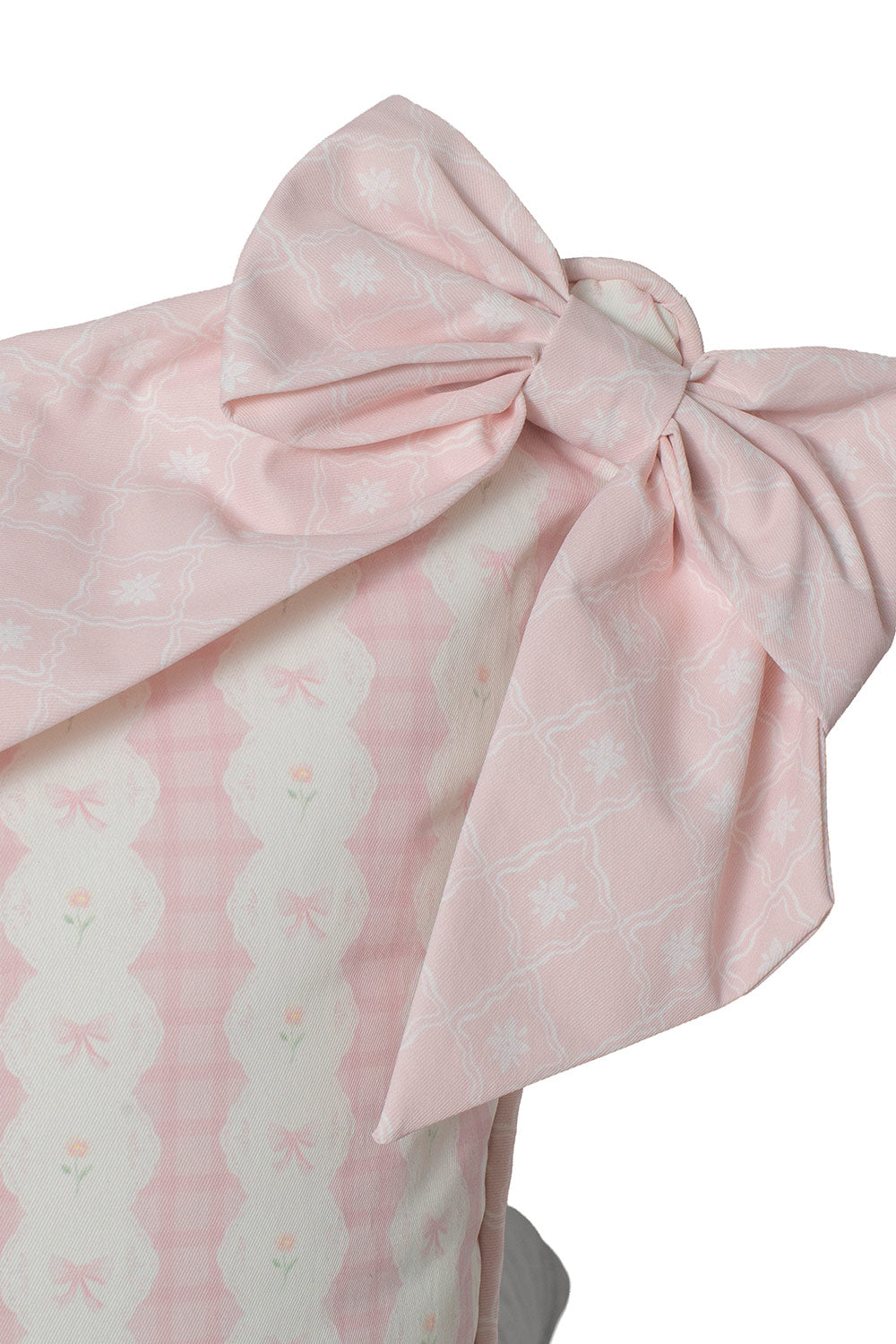 COJÍN GRANDE BOW GARDEN LACE