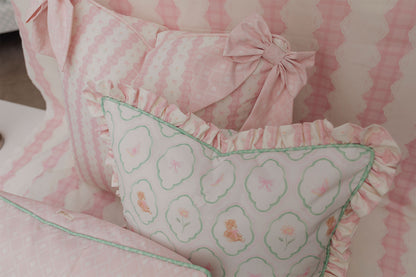 COJÍN GRANDE BOW GARDEN LACE