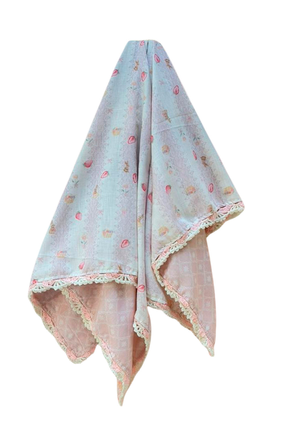 MANTA DE MUSELINA BUNNY PICNIC LACE