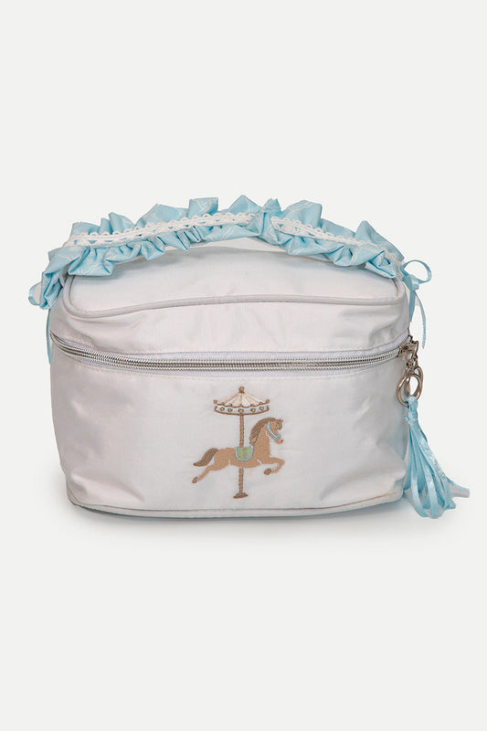Carousel Organizer Pouch Diamant Baby Blue