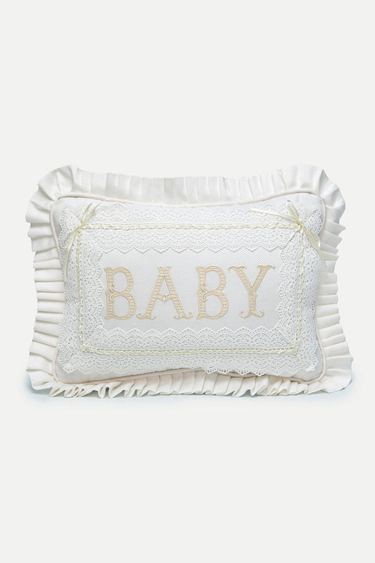 COTTON PIQUE PILLOW
