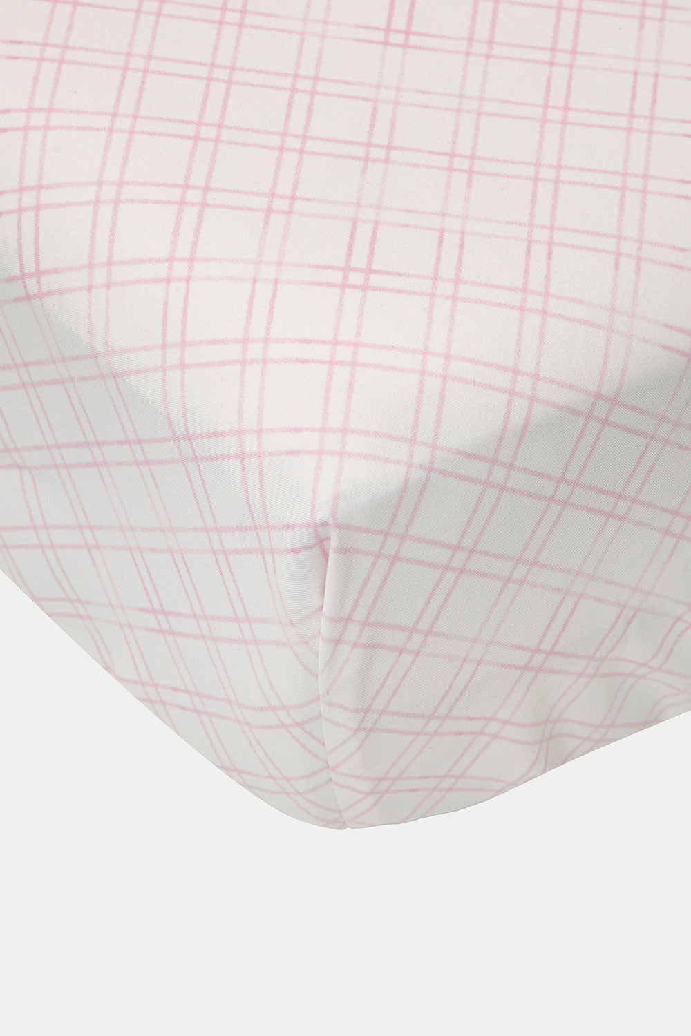 CRIB FITTED SHEET PEINTURES BABY PINK