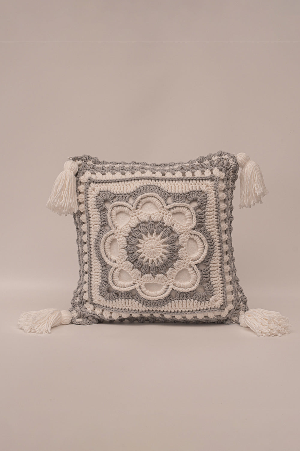 Cojín Tejido Gray Mini