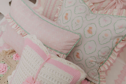 COJÍN MEDIANO FLORAL TEDDY DREAM