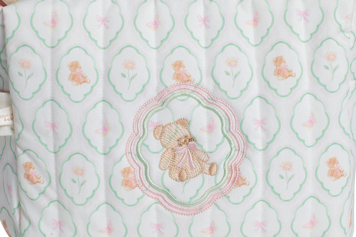 POUCH MEDIANO FLORAL TEDDY