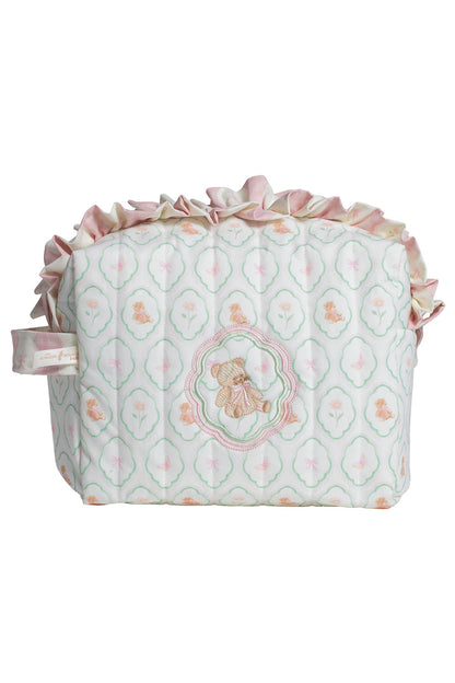 POUCH MEDIANO FLORAL TEDDY