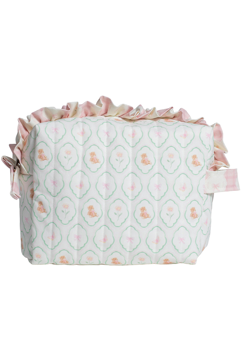 POUCH MEDIANO FLORAL TEDDY