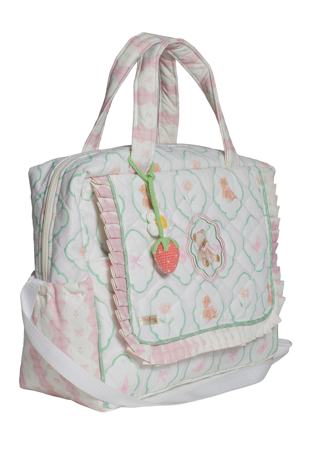 PAÑALERA DE OSO ROSA
