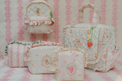 PAÑALERA DE OSO ROSA