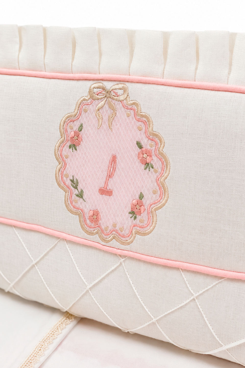 FLORAL MONOGRAM BUMPER