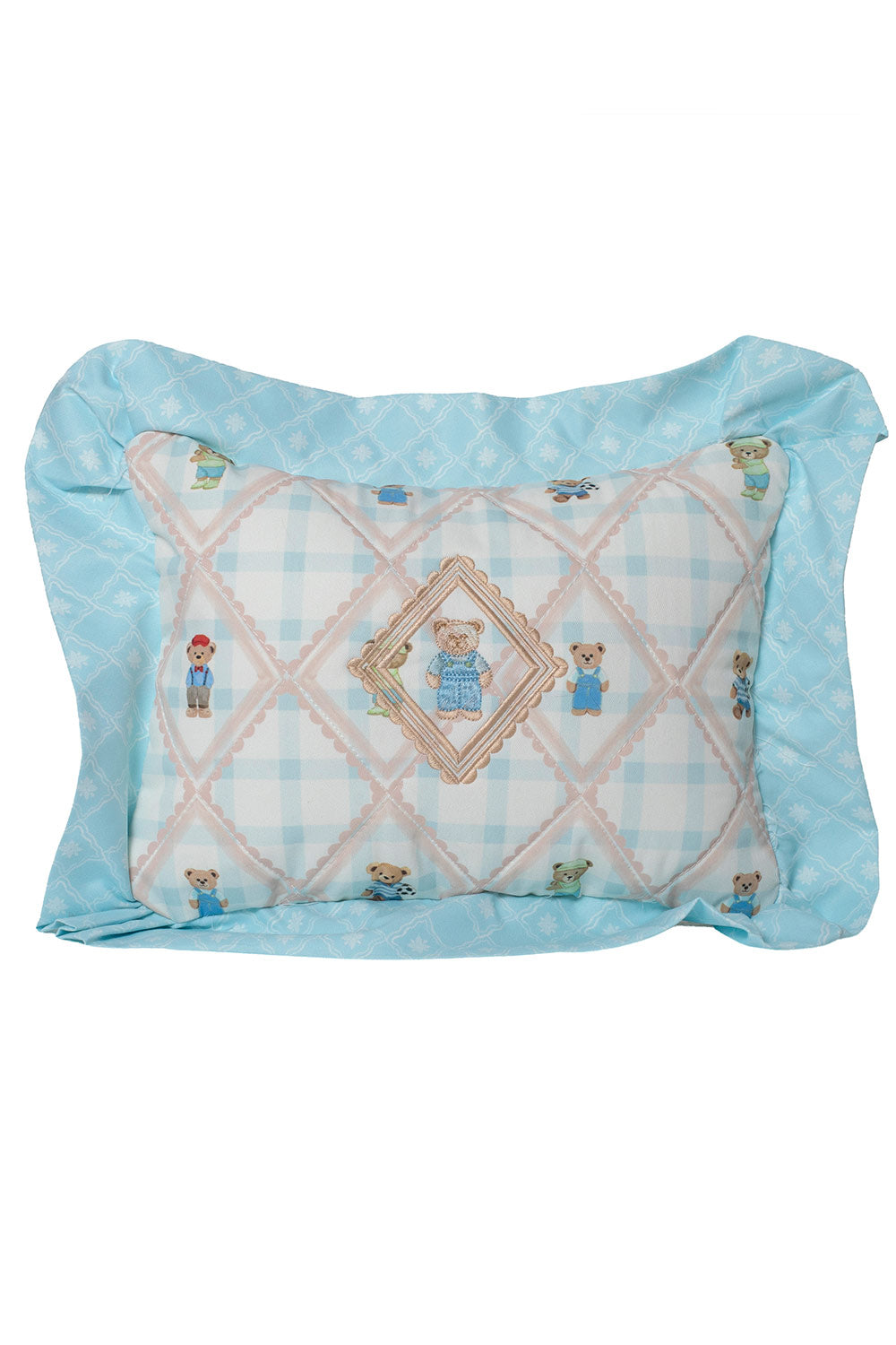 COJÍN PEQUEÑO LITTLE BEAR GINGHAM