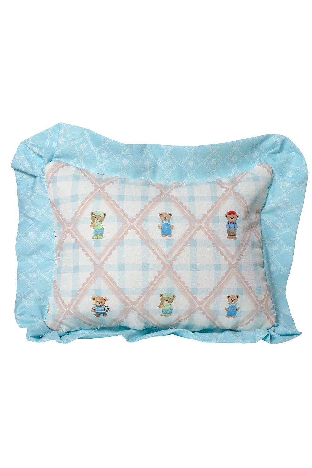 COJÍN PEQUEÑO LITTLE BEAR GINGHAM