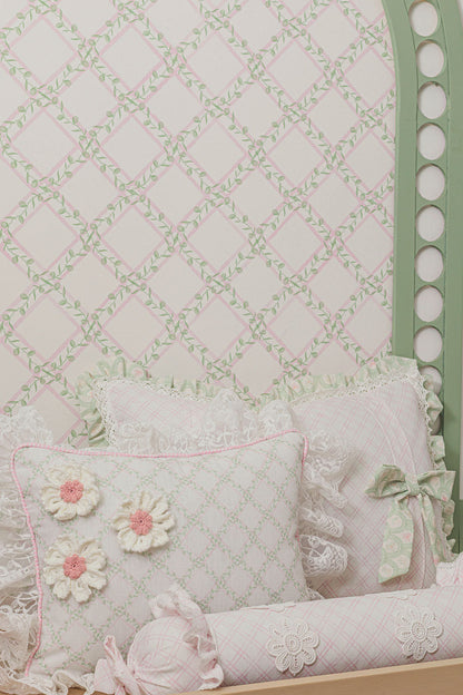 MEDIUM PILLOW PEINTURES BABY PINK