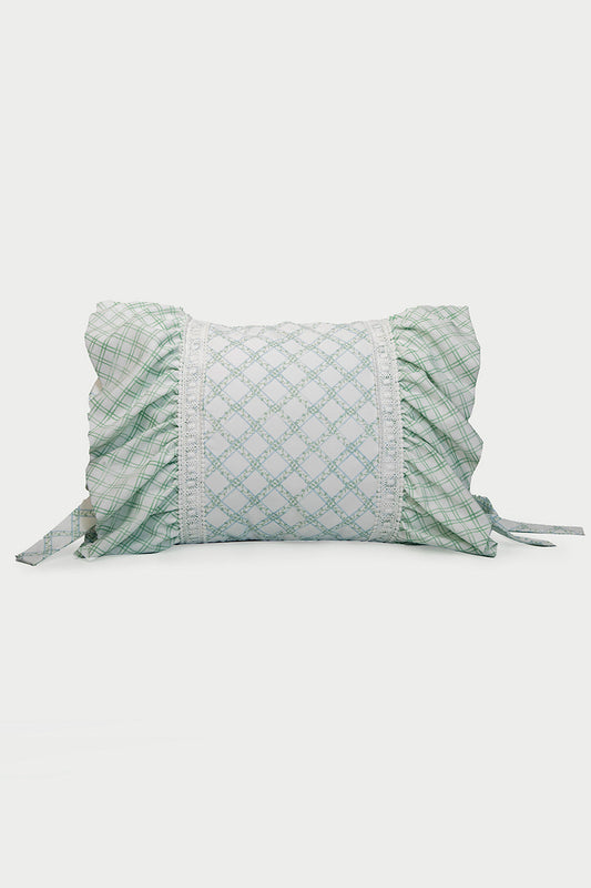 MEDIUM PILLOW TREILLAGE BABY BLUE