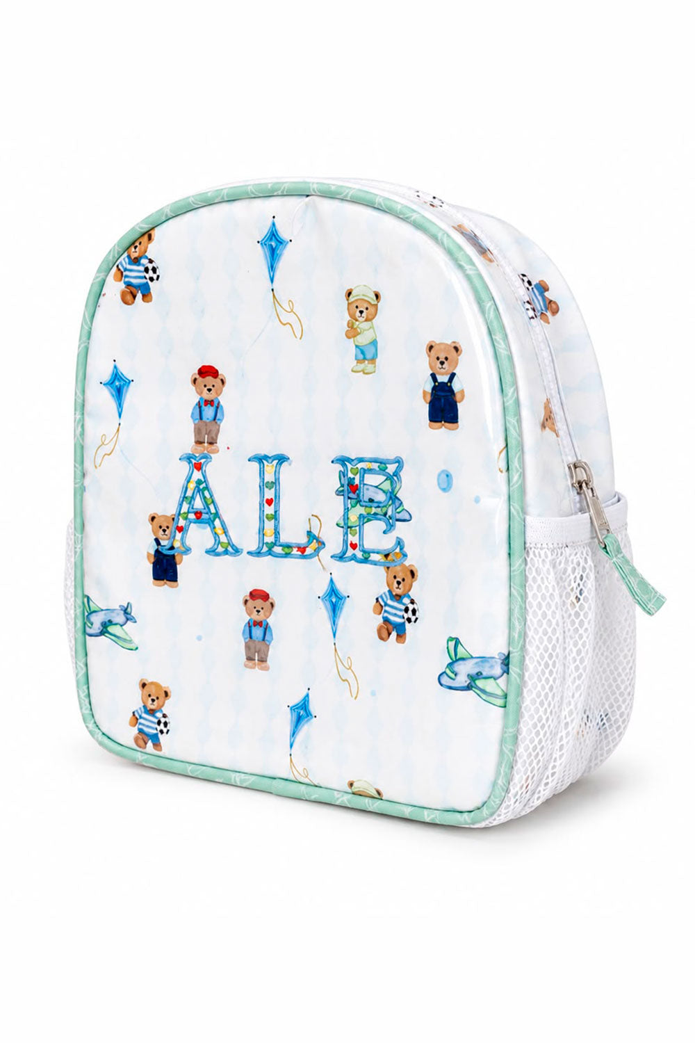Vista del Morral Playtime Bears Mini impermeable para bebé