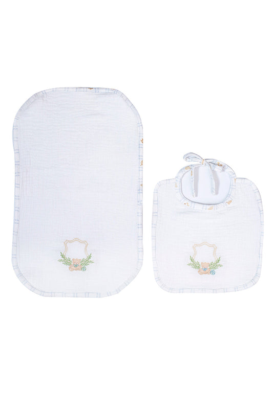 Muslin - Bib Set - Treillage Gibier