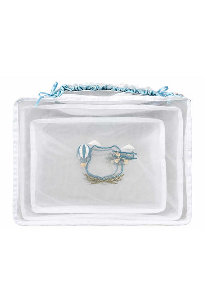 DIAMANT BABY BLUE TRAVEL ORGANIZER SET X3