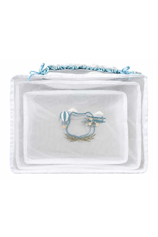 DIAMANT BABY BLUE TRAVEL ORGANIZER SET X3