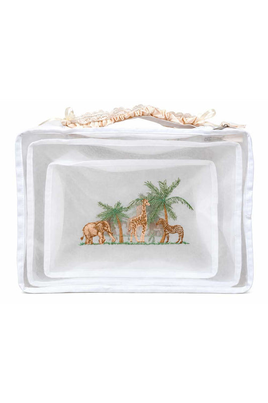 SAFARI TRAVEL ORGANIZER SET X3