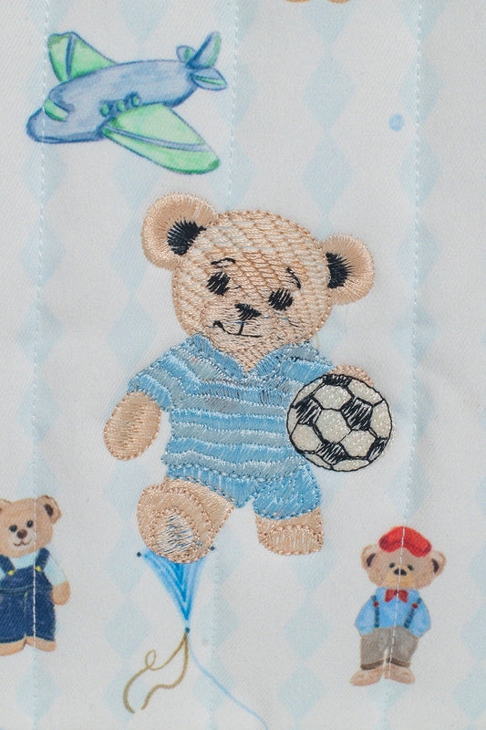 POUCH MEDIANO PLAYTIME BEARS