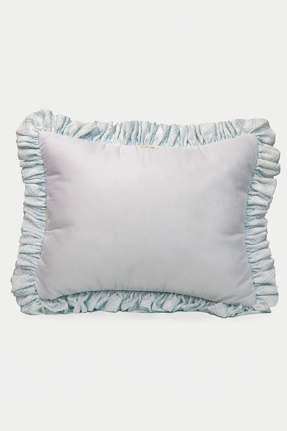 SMALL  PILLOW - TREILLAGE BABY BLUE