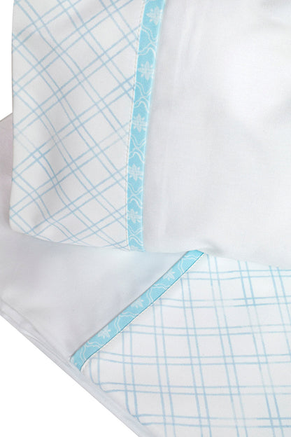 Set Sabana y Almohada - Peintures Baby Blue