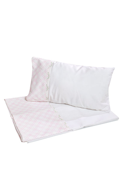 Set Sabana y Almohada - Peintures Baby Pink