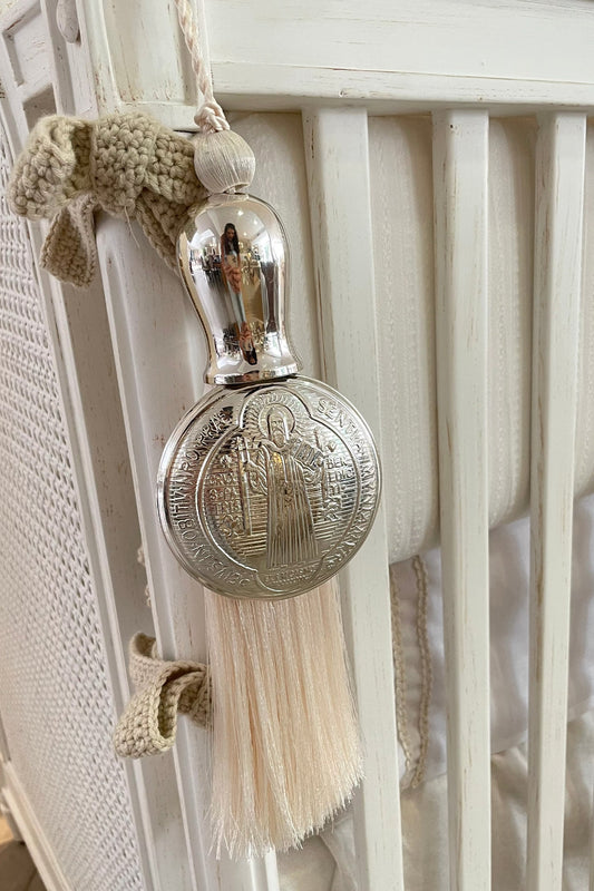 Medalla Religiosa Con Pompom