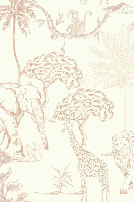 WALLPAPER SAFARI BEIGE