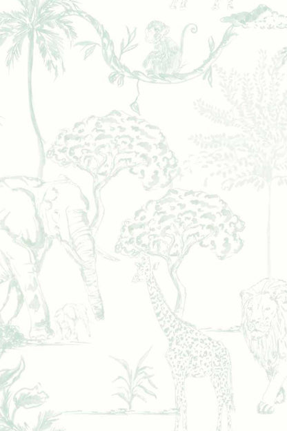 WALLPAPER SAFARI SAGE